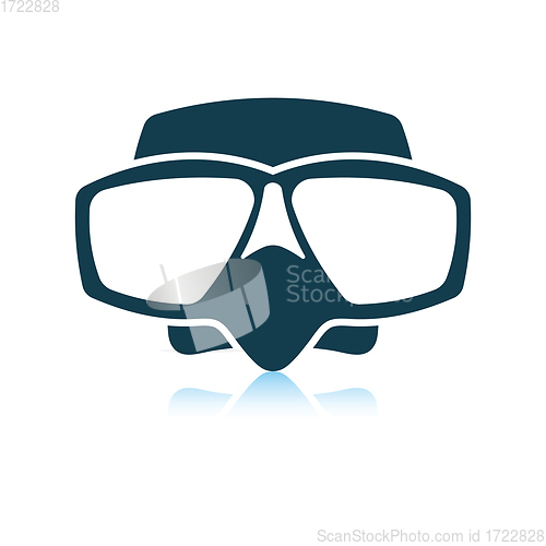 Image of Icon of scuba mask 