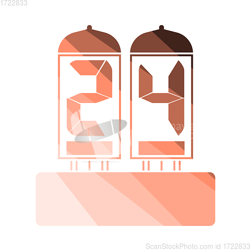 Image of Electric Numeral Lamp Icon