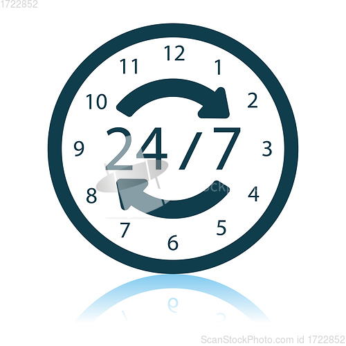 Image of 24 Hour Icon