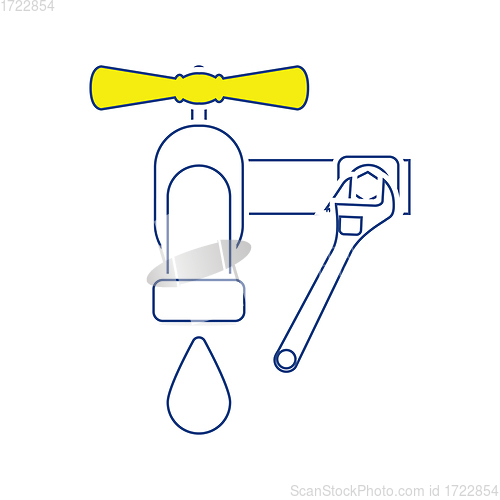 Image of Icon of wrench and faucet