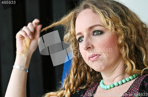 Image of Woman at the beach.