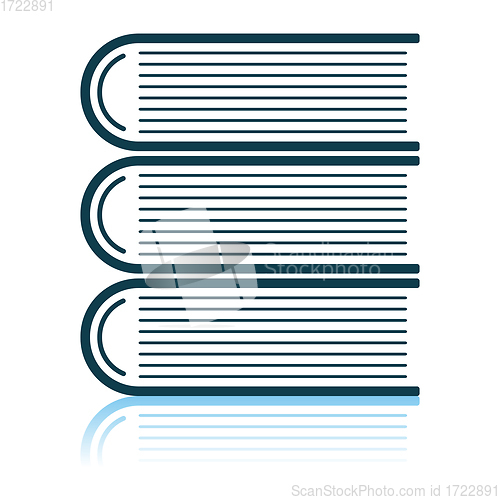 Image of Stack Of Books Icon
