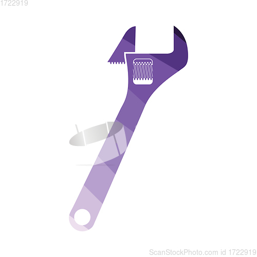 Image of Adjustable wrench  icon