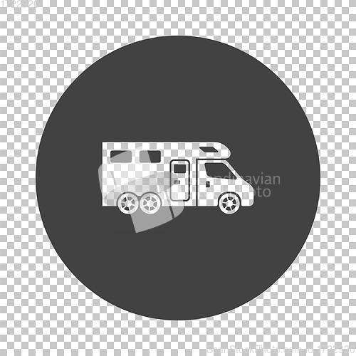 Image of Camping family caravan  icon