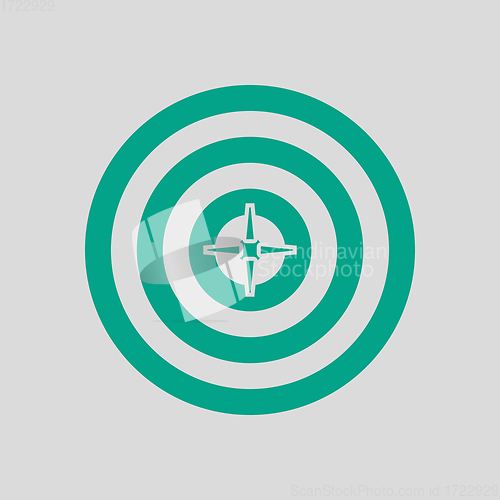 Image of Target With Dart In Center Icon