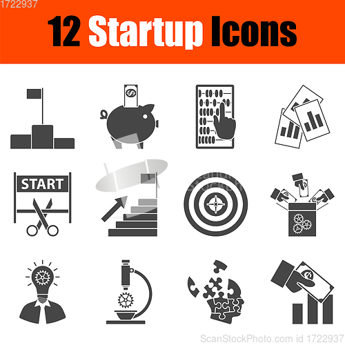 Image of Startup Icon Set