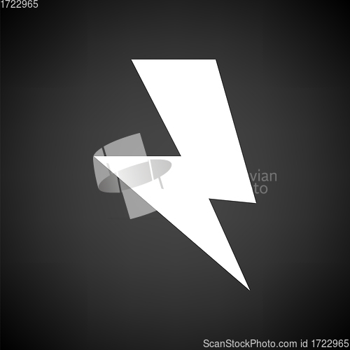 Image of Reversed Bolt Icon