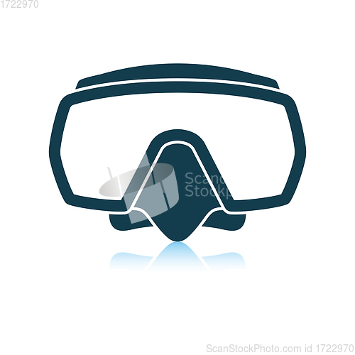 Image of Icon of scuba mask 