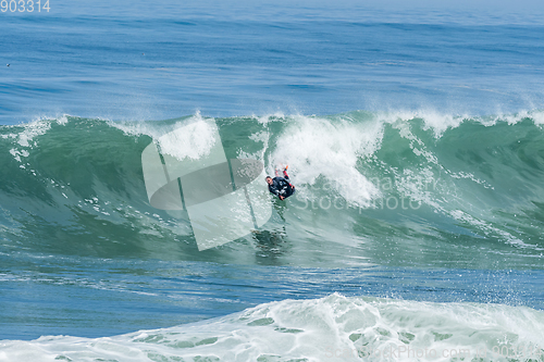 Image of Bodyboarder in action