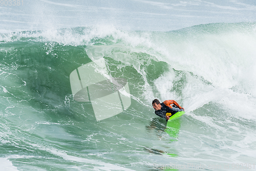 Image of Bodyboarder in action