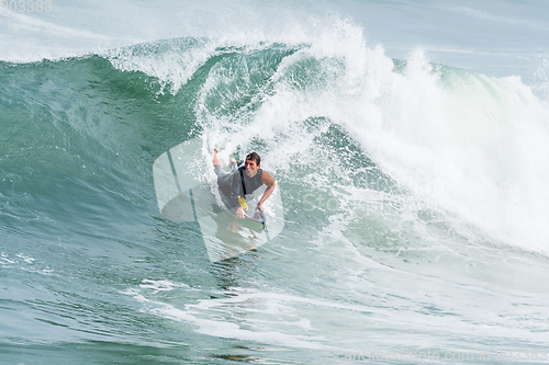 Image of Bodyboarder in action