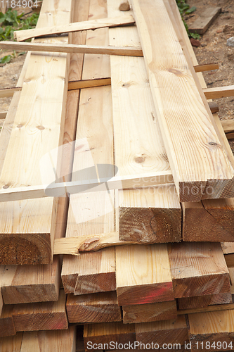 Image of pine boards