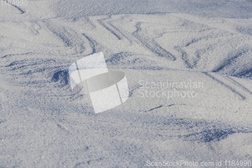 Image of Deep snow drifts