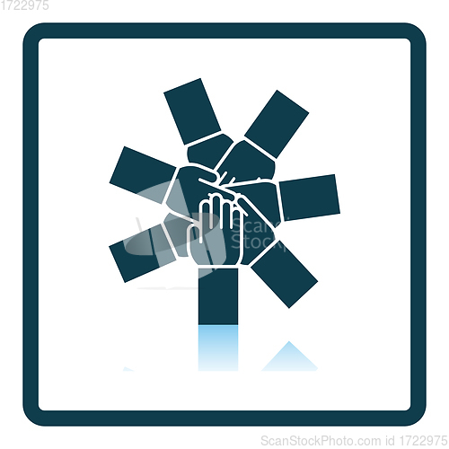 Image of Unity And Teamwork Icon