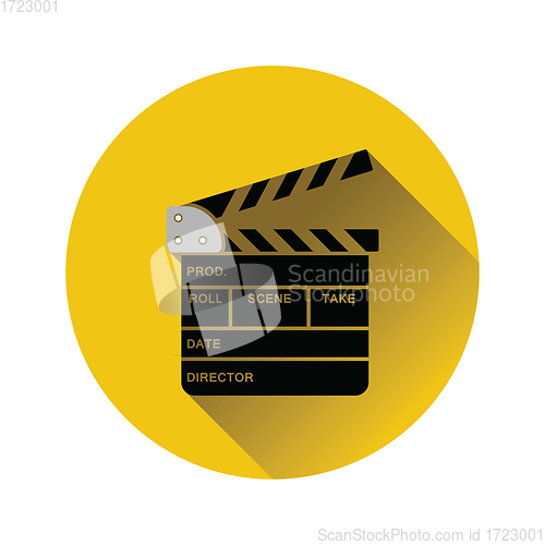 Image of Movie clap board icon