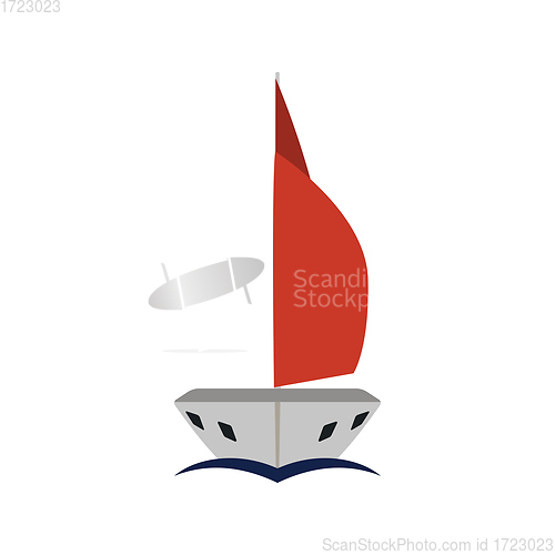 Image of Sail Yacht Icon