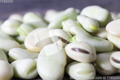 Image of matured bean seeds