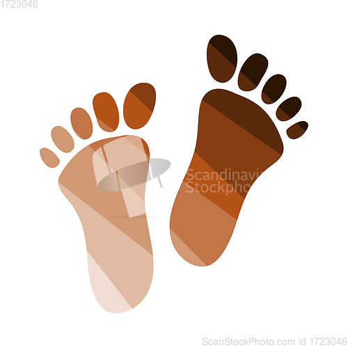 Image of Foot Print Icon