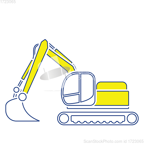 Image of Icon of construction bulldozer