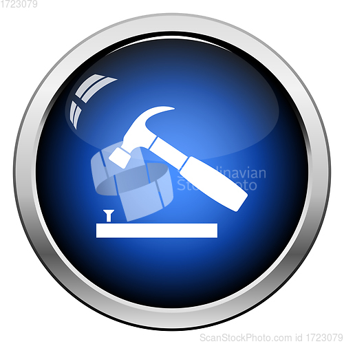 Image of Icon Of Hammer Beat To Nail