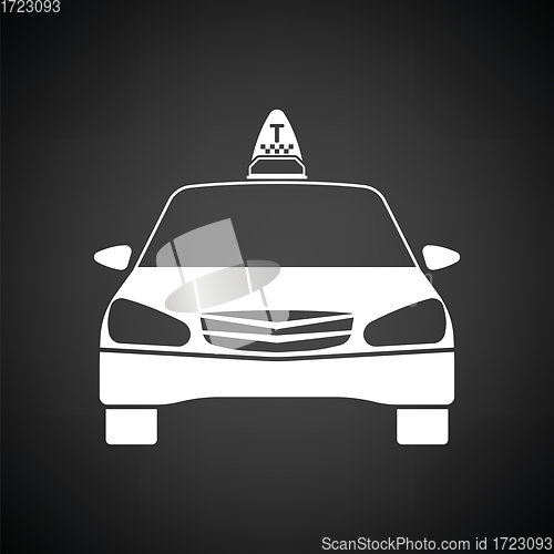 Image of Taxi  icon front view