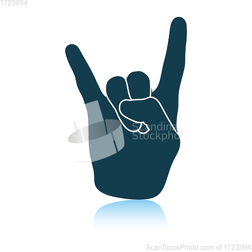 Image of Rock hand icon