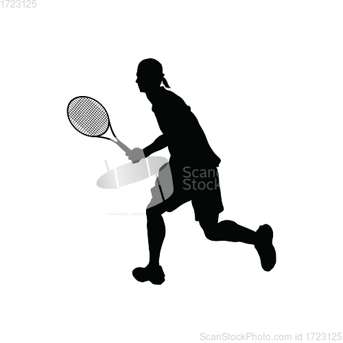 Image of Tennis silhouette