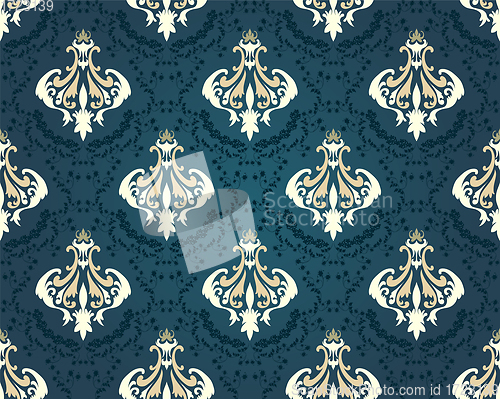 Image of Damask Seamless Pattern