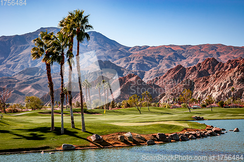 Image of golf course, Palm Springs, California