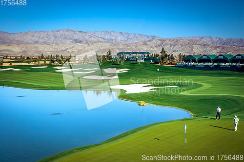 Image of golf course, Palm Springs, California