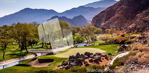 Image of golf course, Palm Springs, California