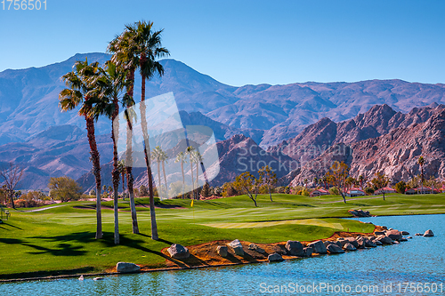 Image of golf course, Palm Springs, California