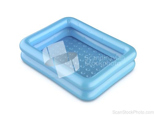 Image of Empty inflatable pool