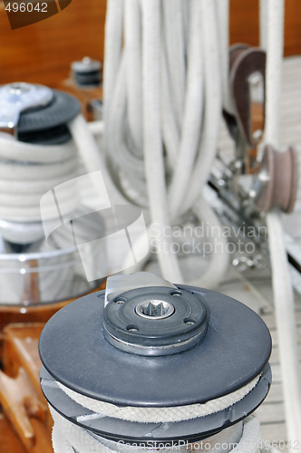 Image of Tools of a sailboat