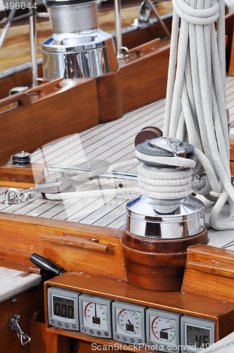 Image of Sailboat detail