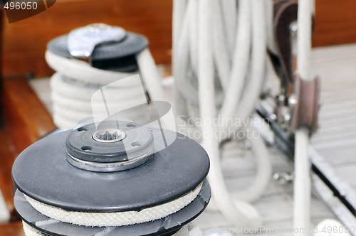 Image of Tools of a sailboat