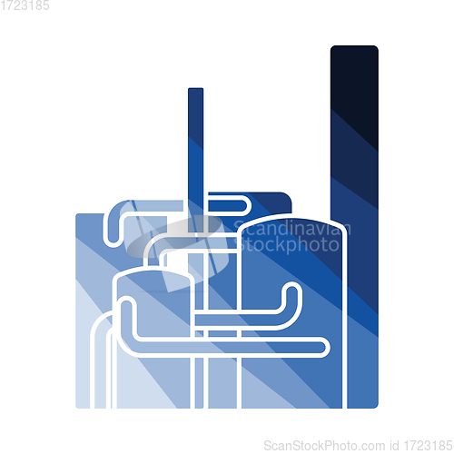 Image of Chemical plant icon