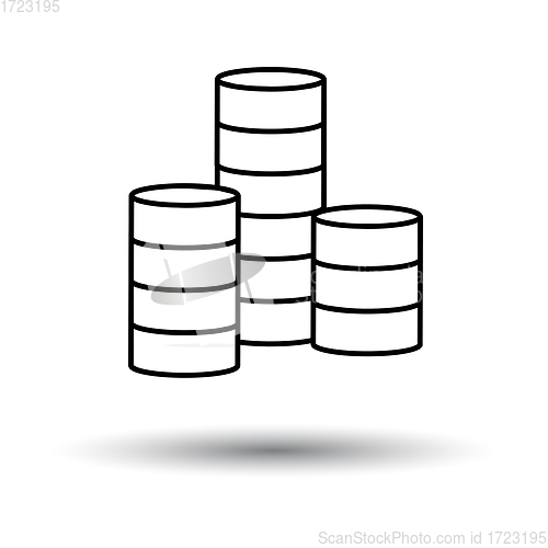 Image of Coin Stack Icon