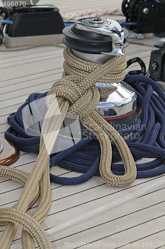 Image of Sailboat detail