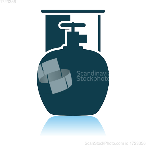 Image of Camping Gas Container Icon