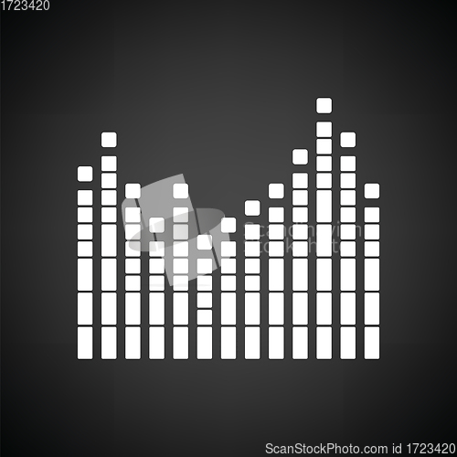 Image of Graphic equalizer icon