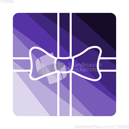 Image of Gift Box With Ribbon Icon