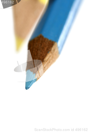 Image of Close-up pencil.