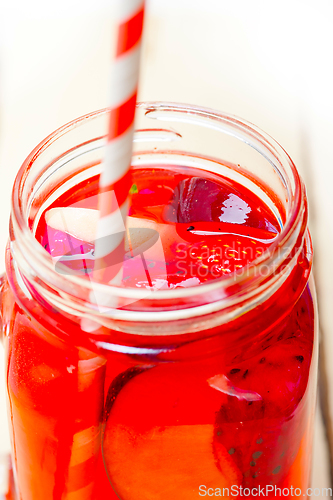 Image of fresh fruit punch drink