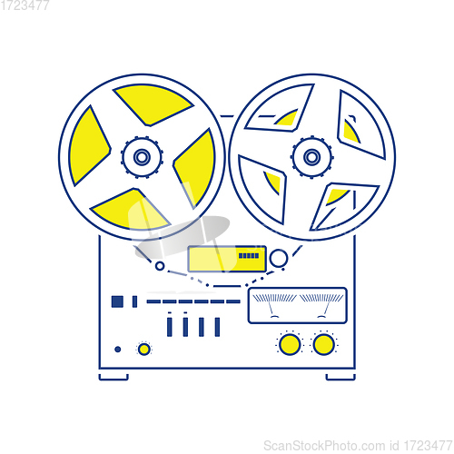 Image of Reel tape recorder icon