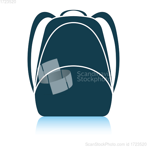 Image of School rucksack  icon