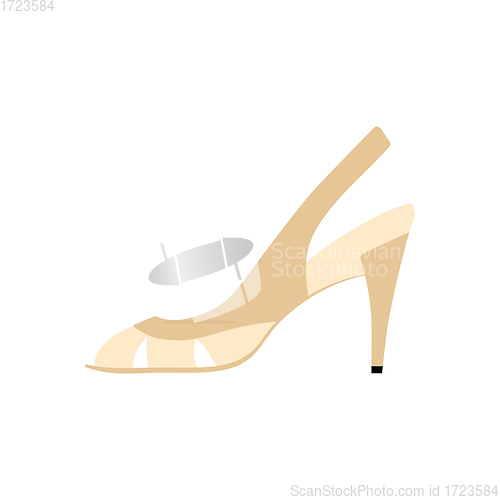 Image of Woman heeled sandal icon