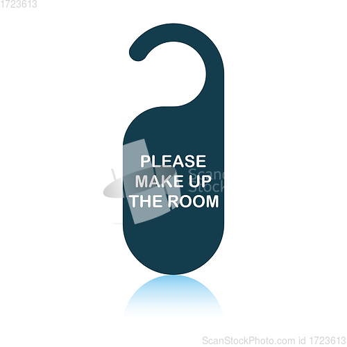 Image of Mke up room tag icon