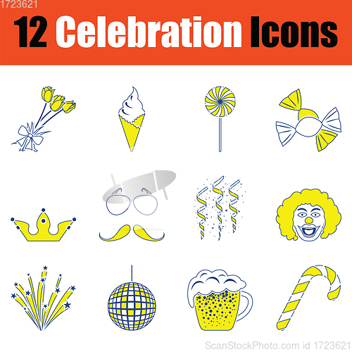 Image of Party icon set