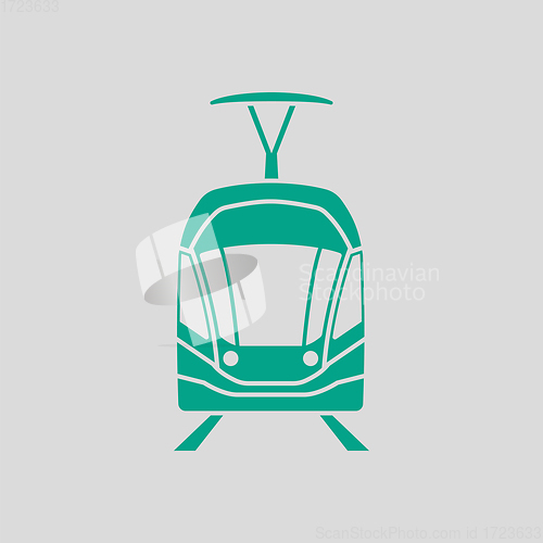 Image of Tram Icon Front View